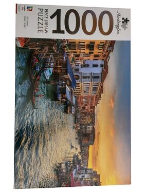 New Mindbogglers 1000 Piece Puzzle The Grand Canal, Venice
